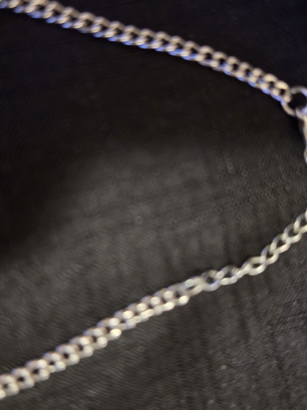 Gold and Silver Crescent Layered Necklace Set - Women's Jewelry - Picture 6 of 9